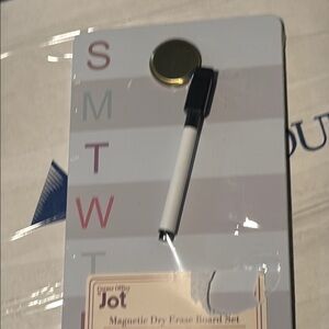 Magnetic Dry Erase Board Set with Marker
